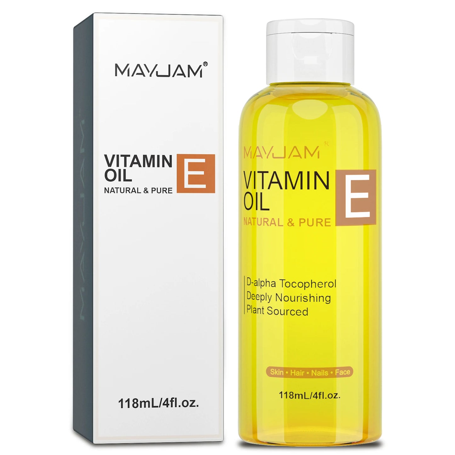 MAYJAM Huile de Vitamine E – Soin Visage Naturel