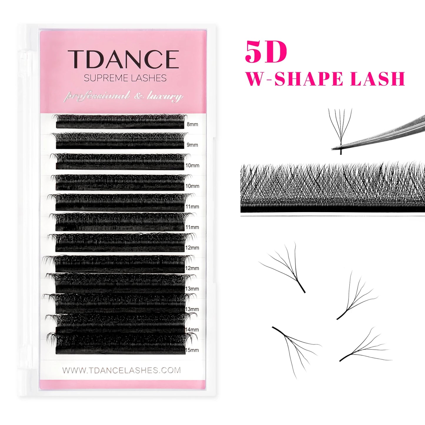 Extensions de Cils 3D à 6D – Pack Premade