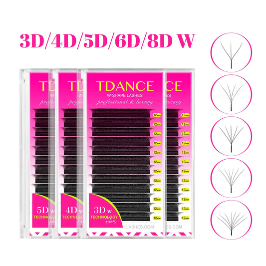 Extensions de Cils 3D à 6D – Pack Premade