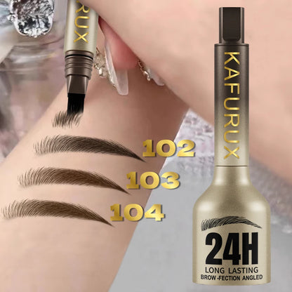 Le 2 in 1 Waterproof 3D Eyebrow Pencil with Eyebrow Gel