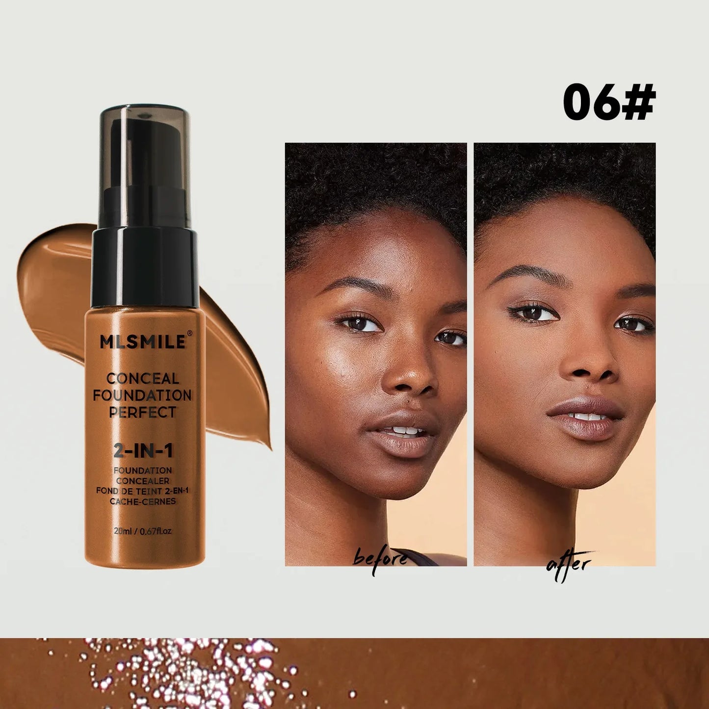 Matte Liquid Foundation Oil