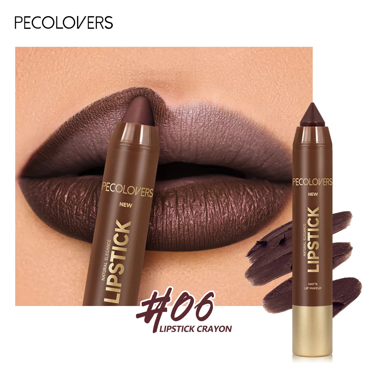 Crayon Lèvres Mat Pointe Fine-hautement pigmentée