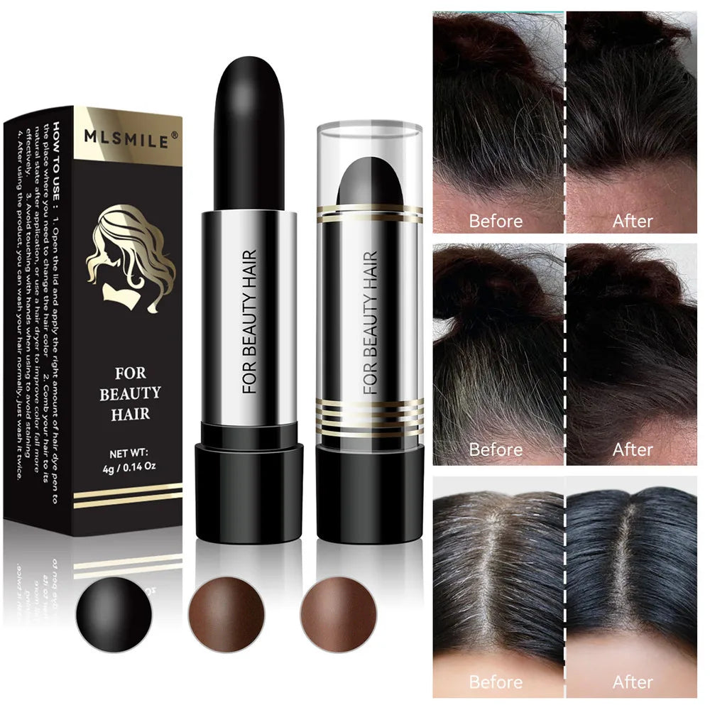 Stylo Correcteur Capillaire Temporaire – Retouche Racines & Cheveux Blancs