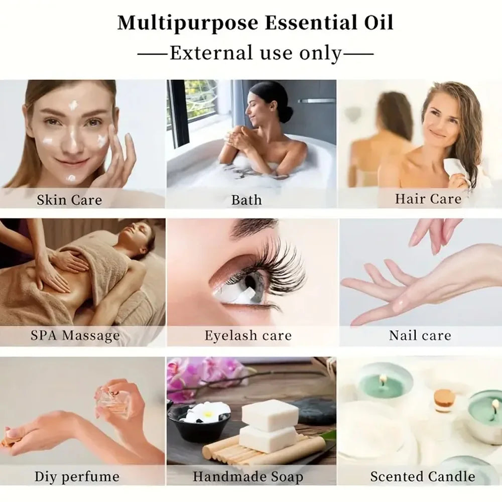 Huile Capillaire Essentielle Romarin & Noix de Coco – Renforce Racines, Nourrit et Prévient la Chute des Cheveux