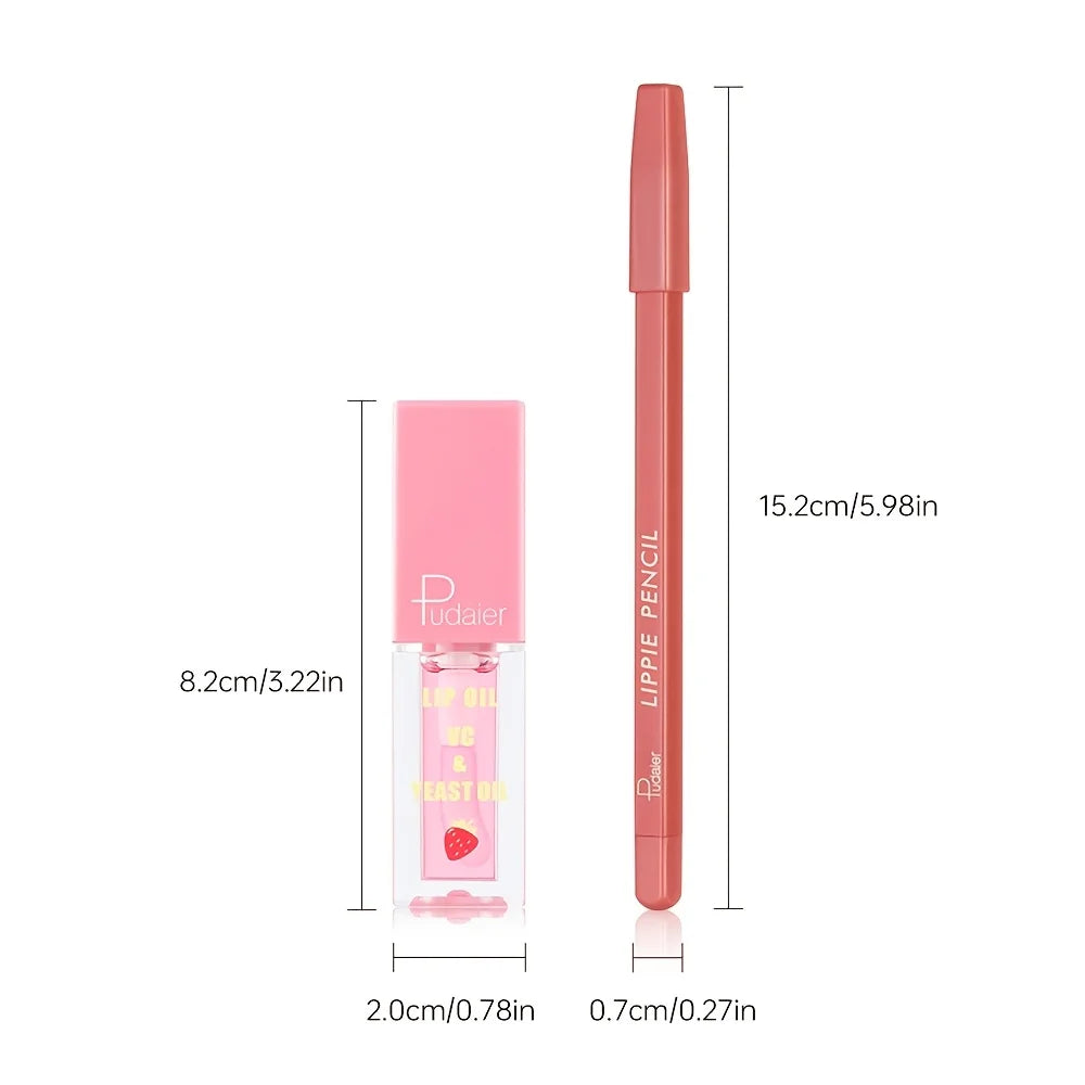 Matte Lip Gloss & Liner Duo