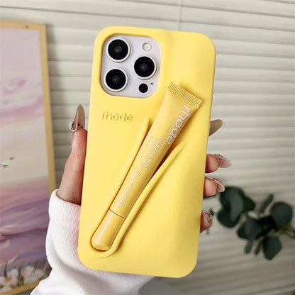 Lemontini Étui Lip Gloss pour iPhone
