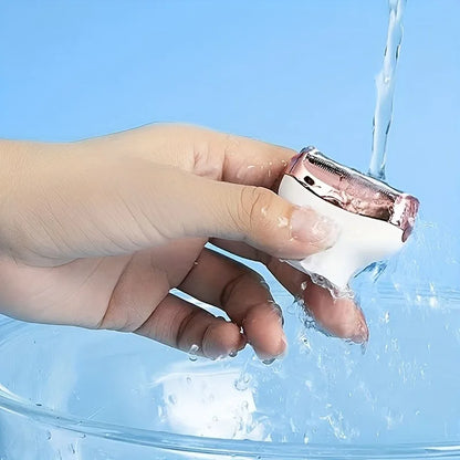 Rasoir Électrique 4-en-1 Sans Fil – Épilation Douce & Précise Corps et Visage