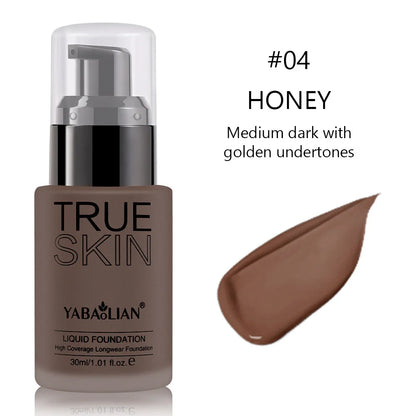 Fond de Teint Haute Couvrance Deep Brown 30 ml  waterproof