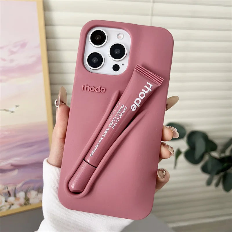 Lemontini Étui Lip Gloss pour iPhone