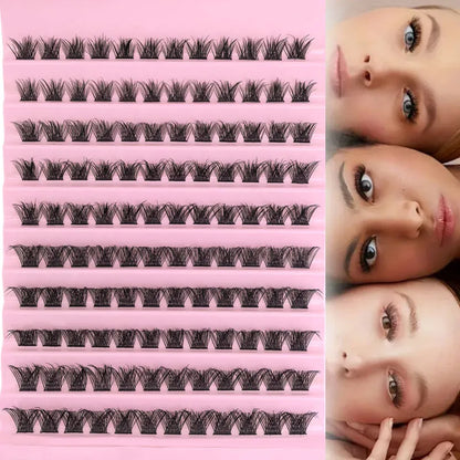 Kit Extensions de Cils Glam DIY – Fixation Longue Tenue