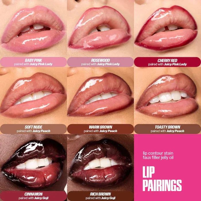 Velvet Brown Lip Liner Pencil Nude Matte Waterproof