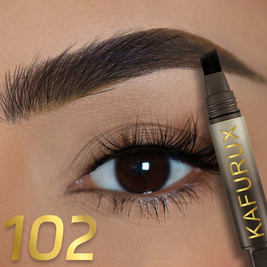 Le 2 in 1 Waterproof 3D Eyebrow Pencil with Eyebrow Gel