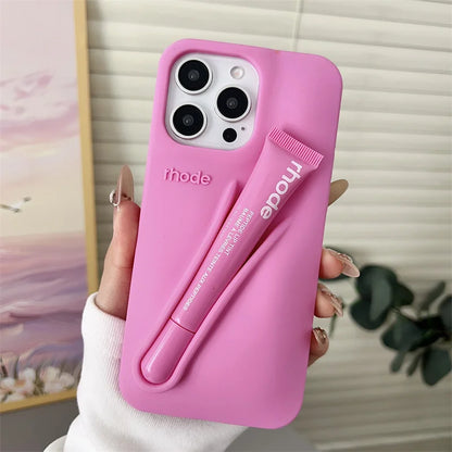 Lemontini Étui Lip Gloss pour iPhone
