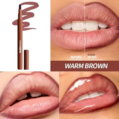 Velvet Brown Lip Liner Pencil Nude Matte Waterproof