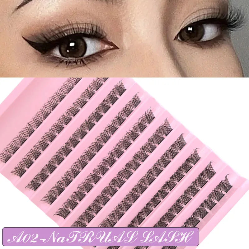 Kit Extensions de Cils Glam DIY – Fixation Longue Tenue
