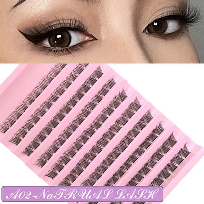 Kit Extensions de Cils Glam DIY – Fixation Longue Tenue