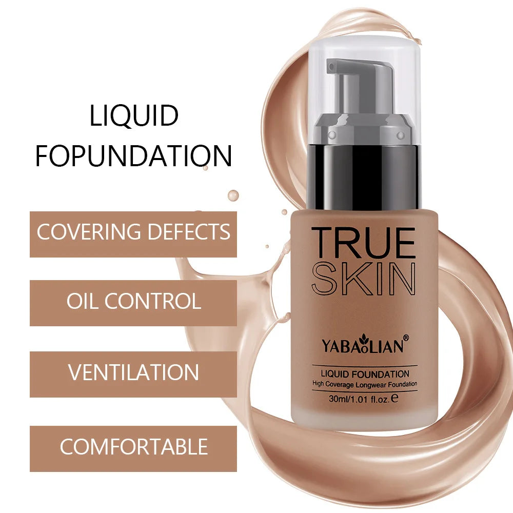Fond de Teint Haute Couvrance Deep Brown 30 ml  waterproof