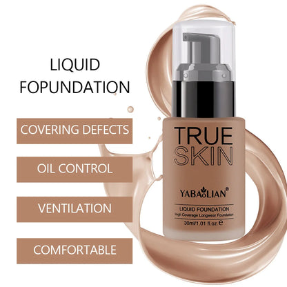 Fond de Teint Haute Couvrance Deep Brown 30 ml  waterproof