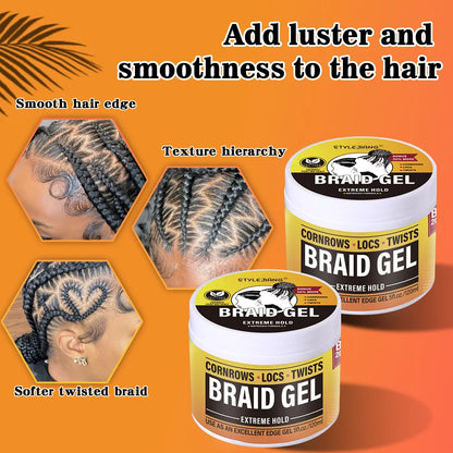 Hair Styling Wax – Strong Hold, Moisturizing