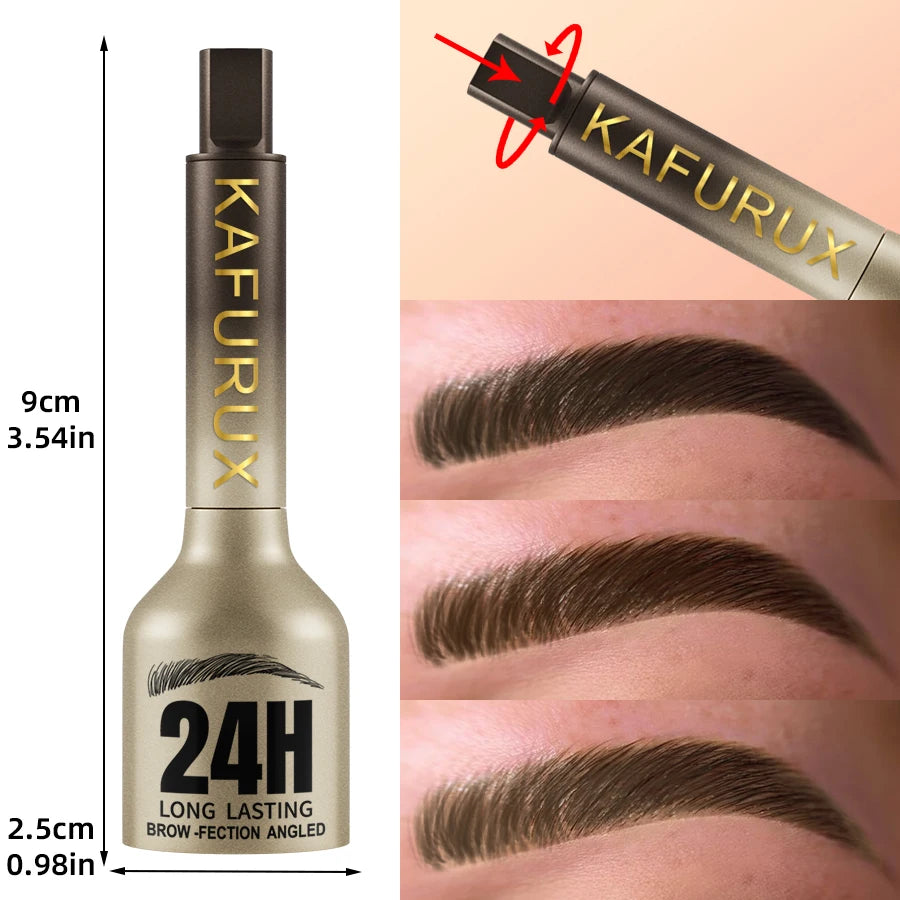 Le 2 in 1 Waterproof 3D Eyebrow Pencil with Eyebrow Gel