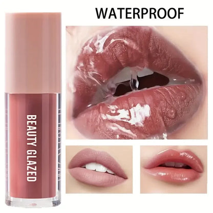 Waterproof Lip Line Set -Ensemble maquillage lèvres waterproof longue tenue – Crayon & glaze effet mat, tons rouge, brun, rose et nude