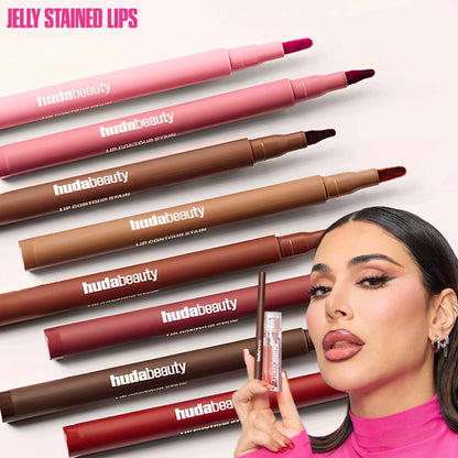 Velvet Brown Lip Liner Pencil Nude Matte Waterproof