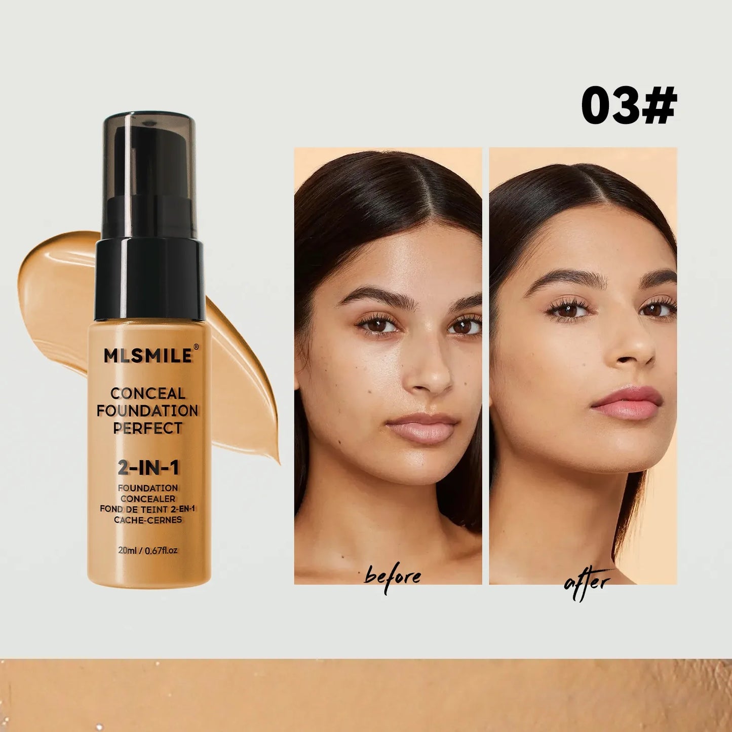Matte Liquid Foundation Oil