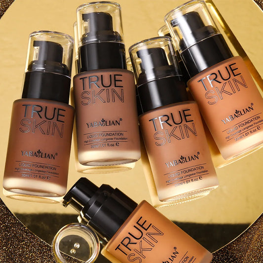 Fond de Teint Haute Couvrance Deep Brown 30 ml  waterproof