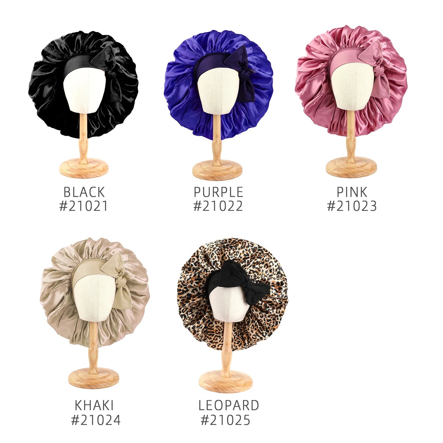 Bonnet Satin Large – Protection Cheveux