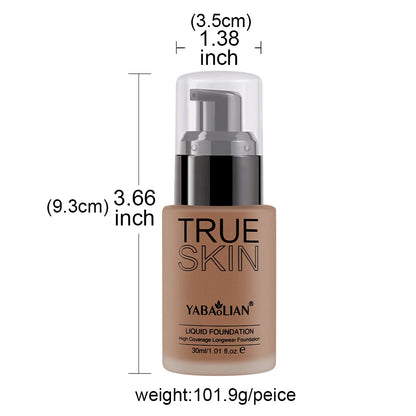 Fond de Teint Haute Couvrance Deep Brown 30 ml  waterproof