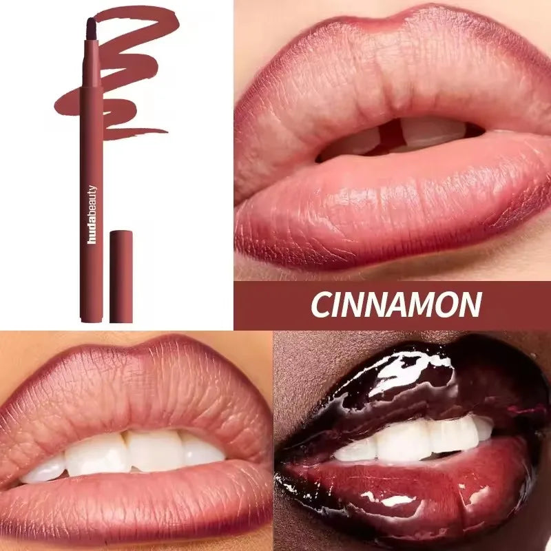 Velvet Brown Lip Liner Pencil Nude Matte Waterproof