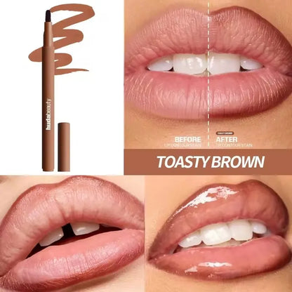 Velvet Brown Lip Liner Pencil Nude Matte Waterproof