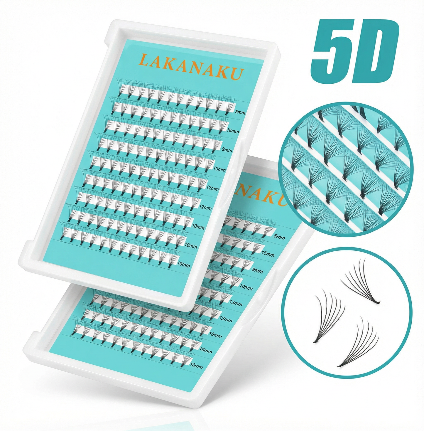 Boîte d’Extensions Cils Pro – Effet Mat Cashmere, Courbe Parfaite